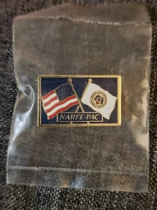 NARFE-PAC National Active Retired Federal Employee Congressional Lapel Pin NIP - Picture 1 of 3