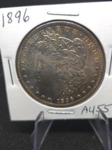1896 Morgan Silver Dollar – AU – Natural Toning & Collector Appeal! - Picture 1 of 2