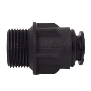 JOHN GUEST ADAPTADOR RECTO BSP Rosca 3/4" A 15mm Push fit Tubo O.D. Speedfit - Imagen 1 de 2