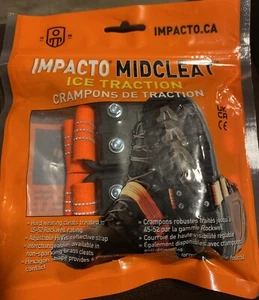IMPACTO MIDCLEAT - ICE TRACTION CLEATS SPIKES FOR BOOTS e1 - Picture 1 of 2