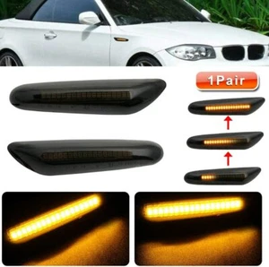 Luces de giro lateral LED de humo dinámico para BMW E88 E90 E91 E92 E93 E46 E60 - Imagen 1 de 9