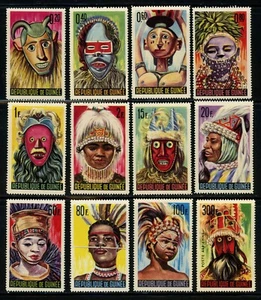 Guinea - Maschera Set francobolli MNH (1965) - Foto 1 di 1