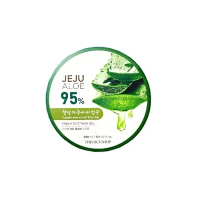 Gel calmante fresco The Face Shop Jeju Aloe (300 ml), Foto 1 de 4
