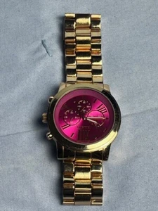 Valletta Women's FMDCT524A Analog Display Quartz Pink ^ Gold Watch - Picture 1 of 4