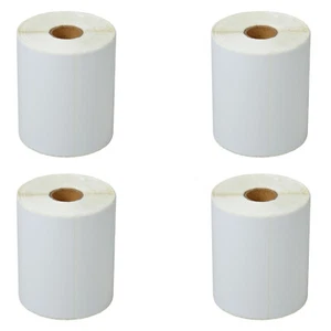 4ROLLS 4" X 6" 250/Roll 4X6 Direct Thermal Labels for Zebra LP2844 ZP450 Eltron - Picture 1 of 23
