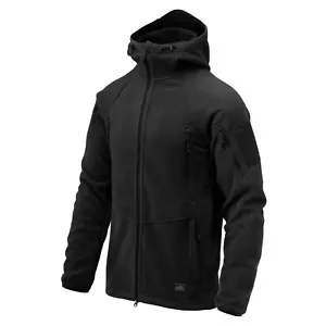 Helikon Tex Patriot Mk2 Tactical Jacket Double Polar Hybrid Fleece Combat Black - Picture 1 of 9