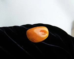 Natural Butterscotch Baltic Amber Brooch Pin - Picture 1 of 6