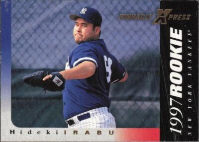 1997 Pinnacle X-Press #137 Hideki Irabu - Image 1 of 2