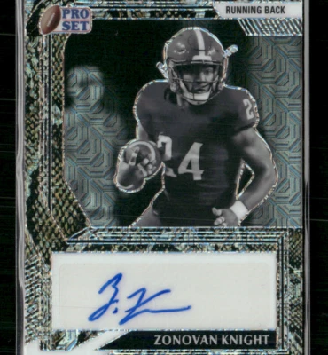 Zonovan Knight 2022 Leaf Pro Set Metal Auto 4/5 - Image 1 of 2