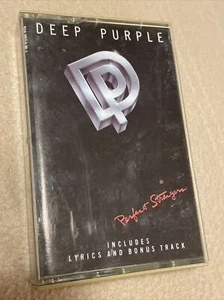 Deep Purple Perfect Strangers Vintage 1984 Cassette Classic Hard Rock *TESTED VG - Picture 1 of 6