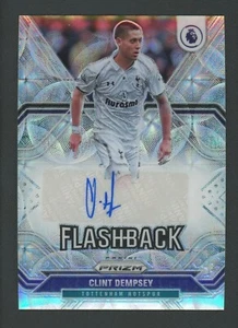 2021-22 Clint Dempsey auto panini prizm premier league choice silver flashback - Picture 1 of 2
