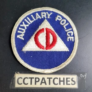 CIVIL DEFENSE AUXILIARY POLICE SHOULDER PATCH IA - Picture 1 of 2