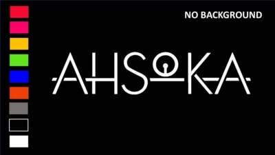 AHSOKA TANO, LADY TANO,  STAR WARS Decal Stickers for Cars, Windows, LaptopS - Image 1 of 4