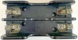 Taylor 60302 CU-AL Fuse Block, 600V, 2 Pole, used (C6) - Picture 1 of 8
