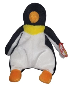 Ty Beanie Baby 1999 6" Waddle the Penguin *retirado* - Imagen 1 de 4