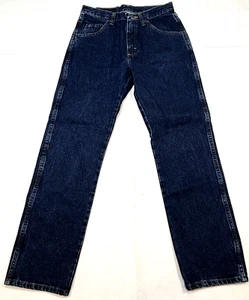 Pantalones de mezclilla Wrangler 30x30 para hombre pantalones cómodos azul vaquero al aire libre campamento tareas trabajo - Imagen 1 de 9