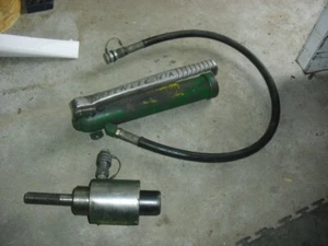 Greenlee 767A Handpumpe & 746 Ram Hydraulik Knockout Driver - Bild 1 von 2
