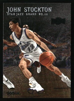 John Stockton 1999-00 Metal #114 BASKETBALL Card - Image 1 of 2