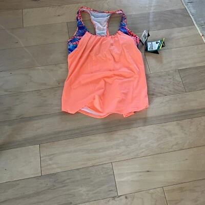 Tankini TYR DuraFast Lite Emerald Lake 2n1 - Azul coral - Grande 10/12 - Imagem 1 de 3