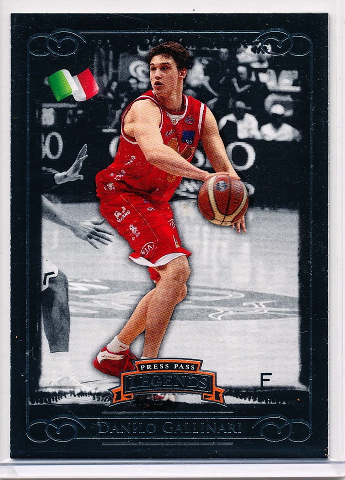 2008-09 Press Pass Legends #10 Danilo Gallinari RC - Knicks Foto 1 de 1
