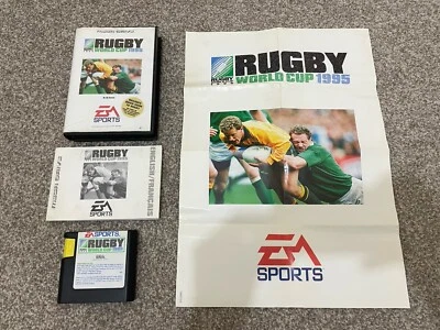 Sega Megadrive Rugby World Cup 95 Boxed CIB Pal Version Fast Despatch Next Day - Image 1 of 4