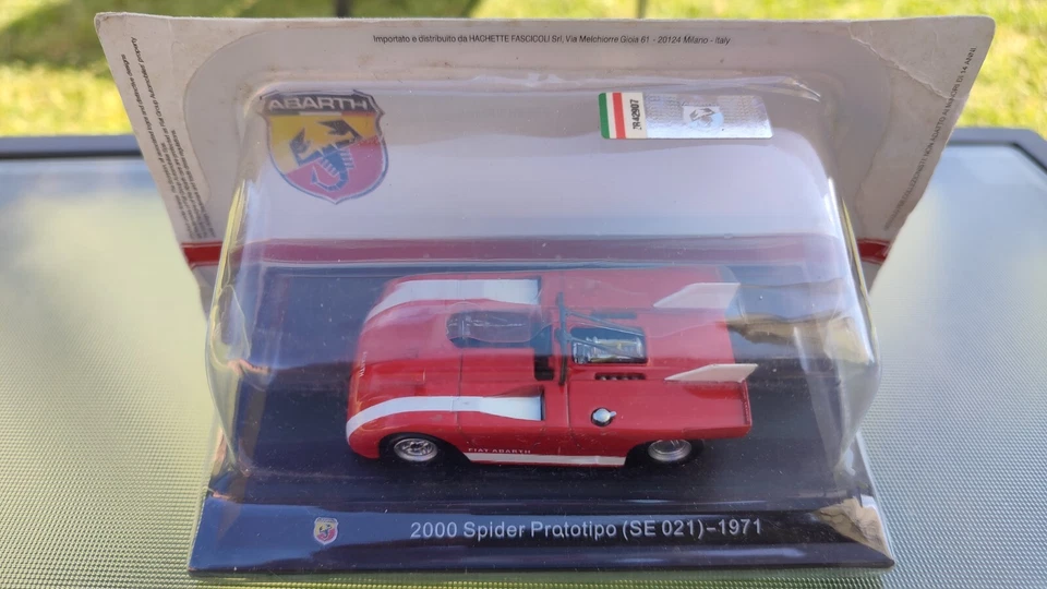 Abarth 2000 Spider Prototipo (SE 021) 1971 Edicola scala 1/43 - Immagine 1 di 1