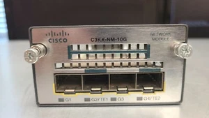 NEW Cisco C3KX-NM-10G 3K-X Network Module for 3750-X 3560-X - Picture 1 of 1