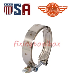 3903652 Turbo V-Band Outlet Clamp Fits 89-02 Dodge Ram 2500 3500 5.9L 6BT Engine - Picture 1 of 8