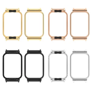 Watch Metal Frame Raw Ear Case Bumper Protector Frame Case for Xiaomi Band 9 Pro - Zdjęcie 1 z 10