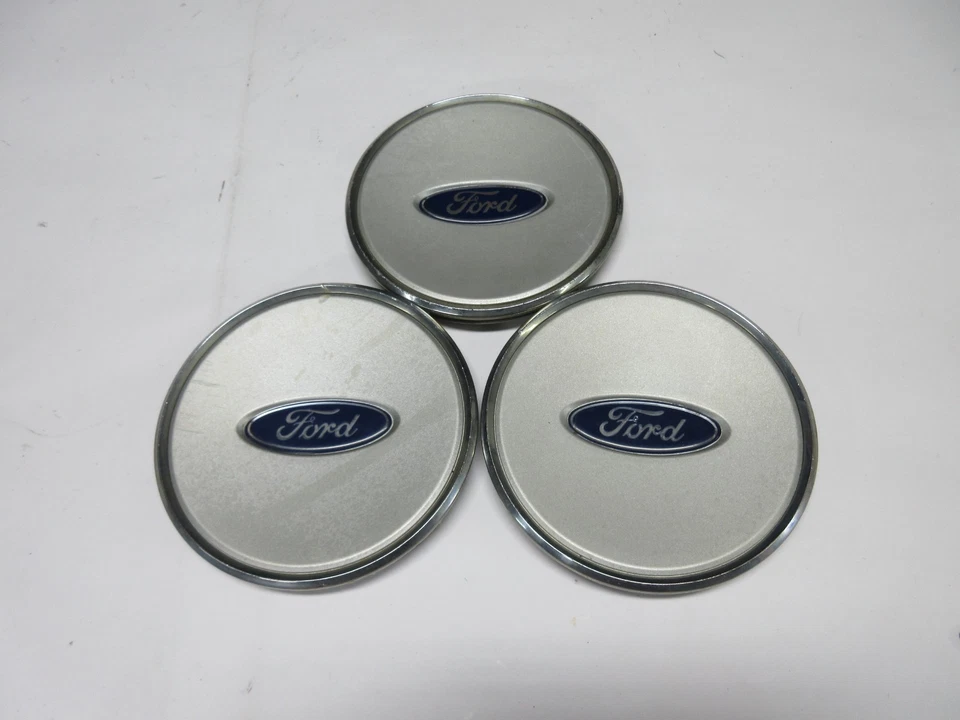 Ford Windstar 2001-2003 16" OEM tapas centrales plateadas 1F221A096AB 3425 - Juego/3* Foto 1 de 4
