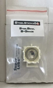 SteelSticks64 Steel Stick 64 B-Grade Steel Bowl for Nintendo 64 N64 - Picture 1 of 2