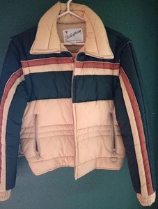 Giacca/gilet uomo vintage anni 70 Gordon e Ferguson Field And Stream Puffer XL - Foto 1 di 12