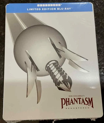 PHANTASM (Blu-Ray,Remastered) Limited Edition SteelBook WELL GO USA~NEW! - Image 1 of 4
