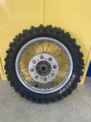 Suzuki RM80 RM85 2009 1986-2023 OEM 14" rueda trasera completa Foto 1 de 4