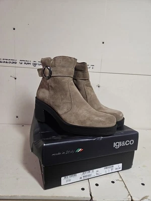 IgI & Co Botines de Gamuza para Mujer Talla 41 Hechos en Italia Foto 1 de 4