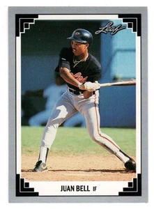 Juan Bell - Baltimore Orioles (Baseball Card) 1991 Leaf # 262 Mint - Picture 1 of 1