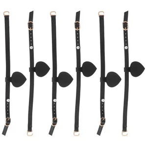 3 Paar High Heels Schuhriemen: Kunstperlen Schuh PU High Heels - Bild 1 von 17