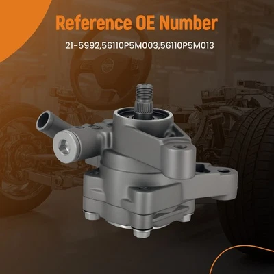 Power Steering Pump for Honda Prelude L4 2.2L 1997-2001 56110P5M003 - Image 1 of 4