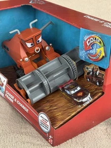 Disney Cars Lightning McQueen Chase & Change Frank Combine Cambiadores de Color ¡Nuevo! - Imagen 1 de 5