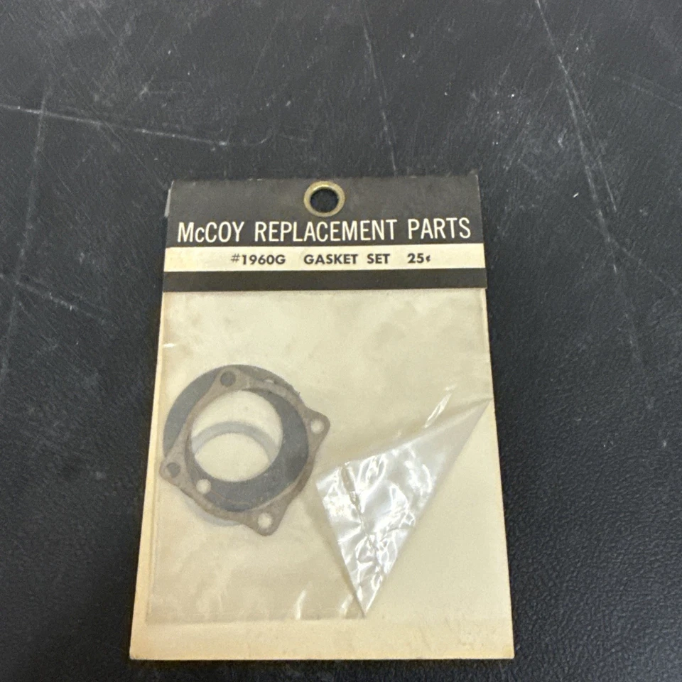 McCoy 19 GASKET SET NIP 1960G Vintage B149 - Image 1 of 1