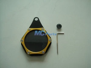 CNC Motorcycle Motorbike Scooter TAX DISC HOLDER License Plate ATV Quad Racing G - Imagen 1 de 2