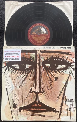 Ella Fitzgerald Sings Gershwin Song Book Vol 2 Vinyl LP 1959 TESTED VG+/EX VIDEO - Image 1 of 4