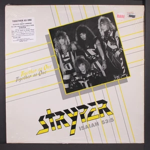 STRYPER: together as one / soldiers under command ENIGMA 12" Single 33 RPM Seale - Picture 1 of 2