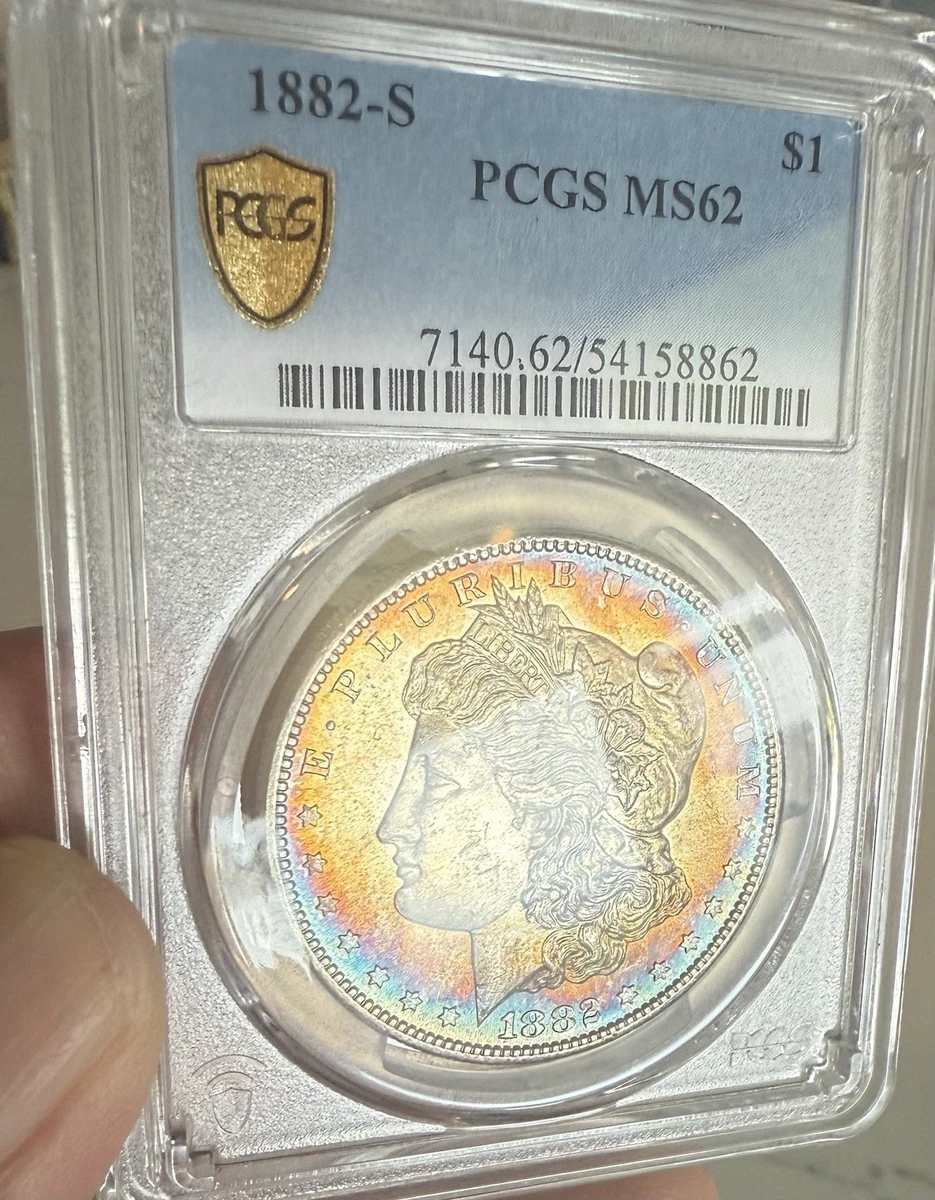 MS 62 Graded 1882 Year Morgan US Dollars (1878-1921) for sale | eBay