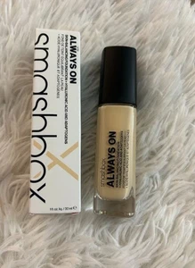 New Smashbox Always ON F10-W Skin Balancing Foundation Hyaluronic Acid - Picture 1 of 3