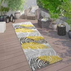 Rugshop Outdoor Runner Rug Floral Leaves Flatweave Indoor Outdoor Carpet Rug 2x7 - Picture 1 of 11