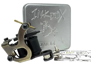 TATTOOMASCHINE IG-28 -  INKgrafiX® DE Studioqualität Spulenmaschine Liner Shader - Picture 1 of 10