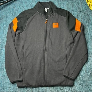 KTM Racing Powerwear Fleece Full Zip Jacke Herren Gr. Large grau schwarz orange - Bild 1 von 7
