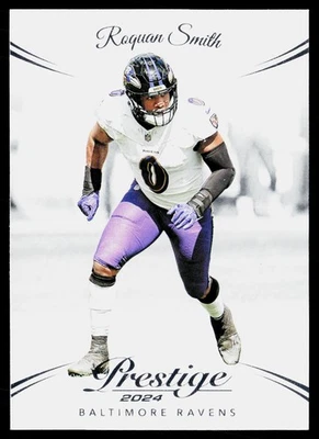 2024 Panini Prestige Roquan Smith #24 Baltimore Ravens - Image 1 of 2