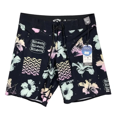 Billabong Sundays Airlite Recycler Board Shorts 30 Retro Medio Largo 18 Floral Foto 1 de 4